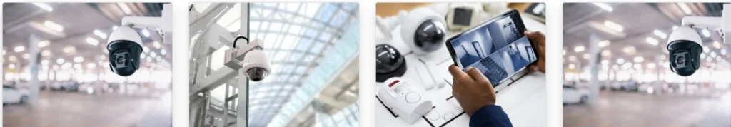 Equipamentos de CFTV, sensores e planejamento de instalação